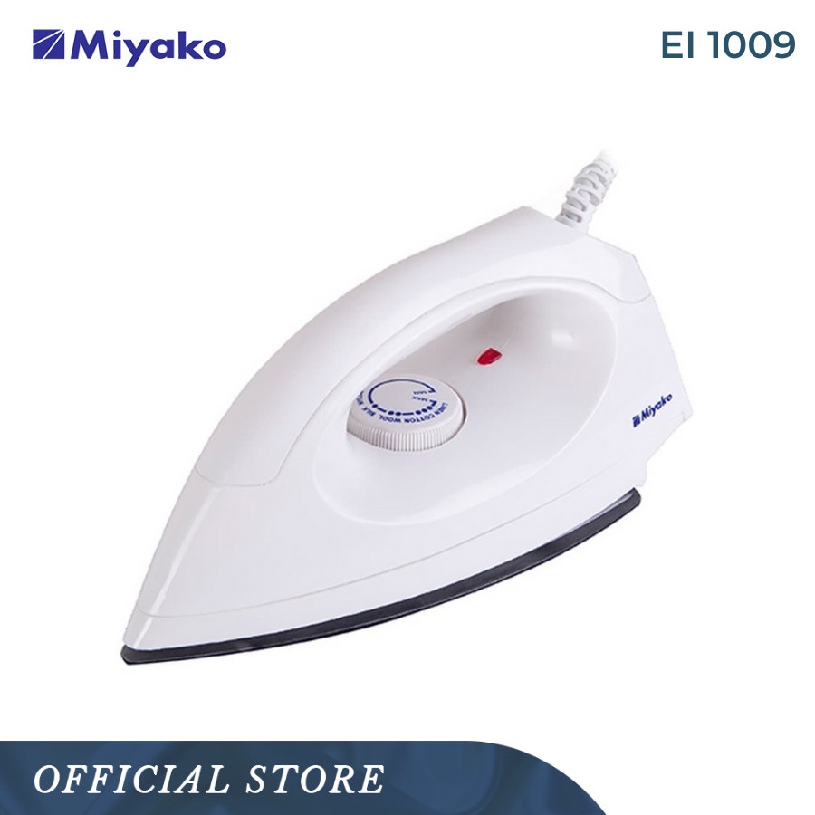 SETRIKA LISTRIK MIYAKO EI-1009M DRY IRON ANTI LENGKET EL1009 M