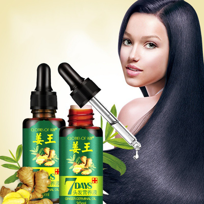 7 Days Clothes Of Skin Minyak Penumbuh Rambut Ginger Germinal Oil