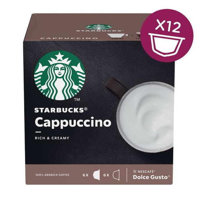 

Kapsul Nescafe Dolce Gusto Starbucks - Cappuccino (Impor)
