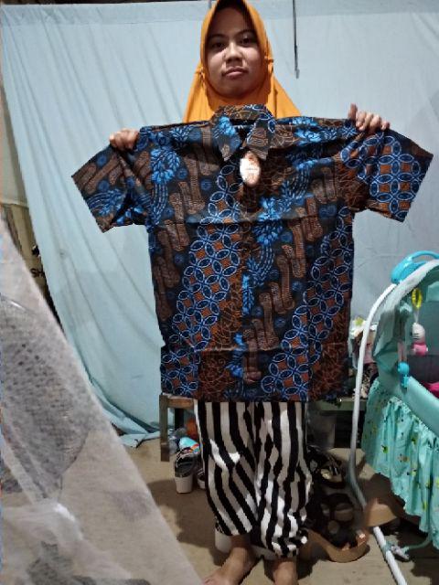 Maura Couple - Sania Ruffle Batik Couple Ori Ndoro Jowi Dnt Garansi Termurah Shopee - Shopashop Solo