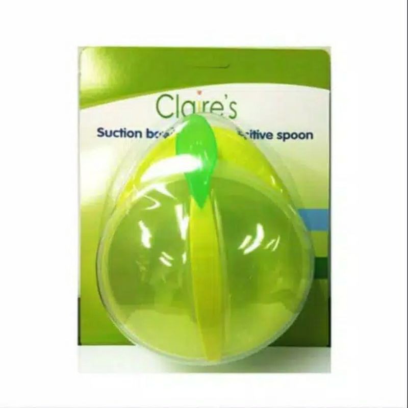 Claire's Suction Bowl and Heat Sensitive Spoon - Mangkok &amp; Sendok Bayi Set