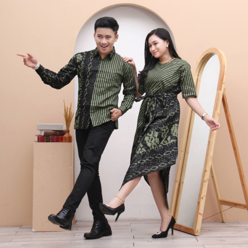 COUPLE DRESS BATIK BATIK SONGKET BATIK COUPLE DRESS LANCIP