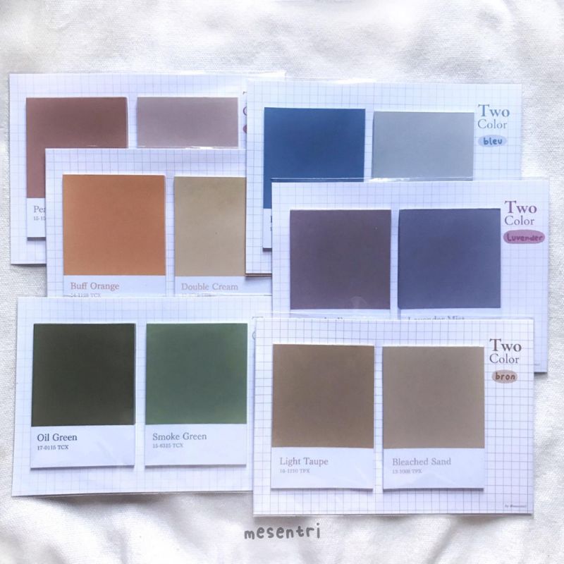 

Mesentri - Memo Pad Two Color