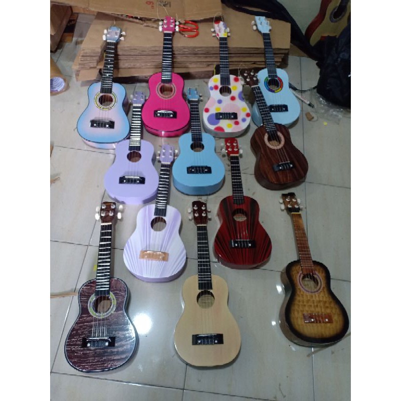 Ukulele / kentrung senar 3 dan 4 TERMURAH gratis pick