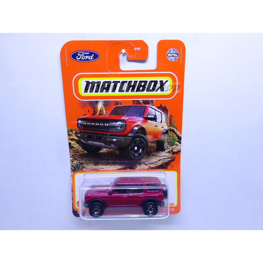 Matchbox 2021 Ford Bronco Merah