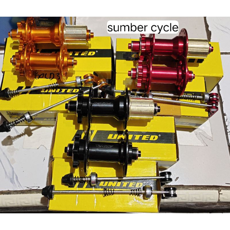 HUB FREEHUB MTB MERK RAZE HOLE 36 CAKRAM 6 BOLT BUNYI JANGKRIK JANGKRIK
