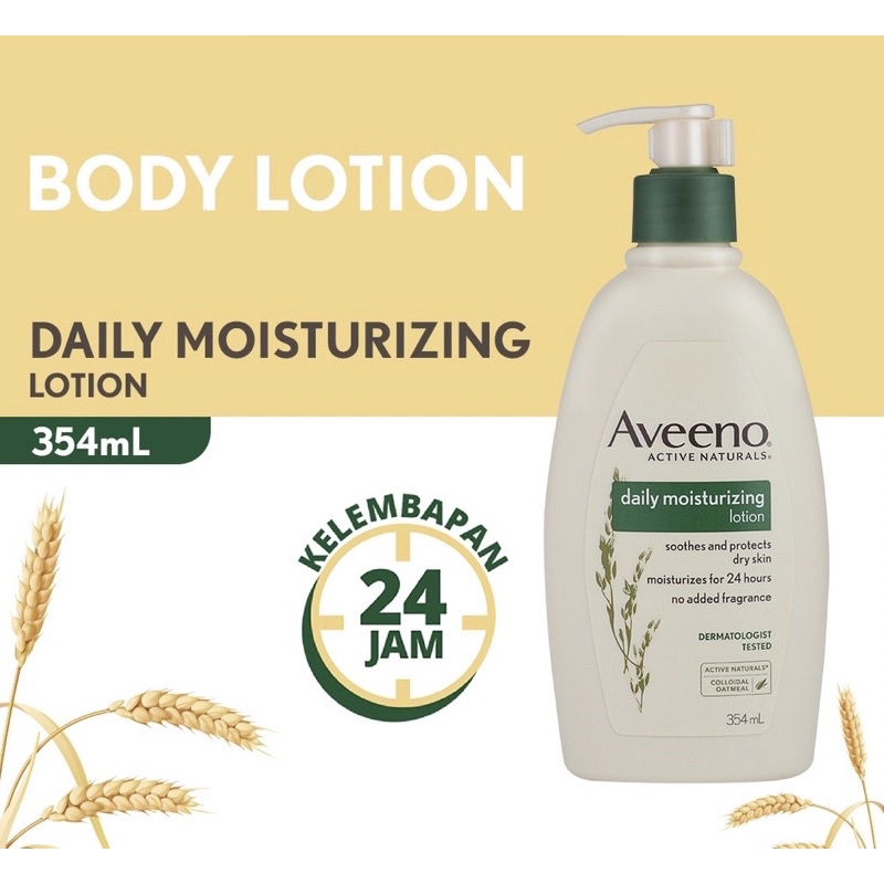 Aveeno Daily Moisturizer Lotion 354 ml Krim Pelembab Tubuh