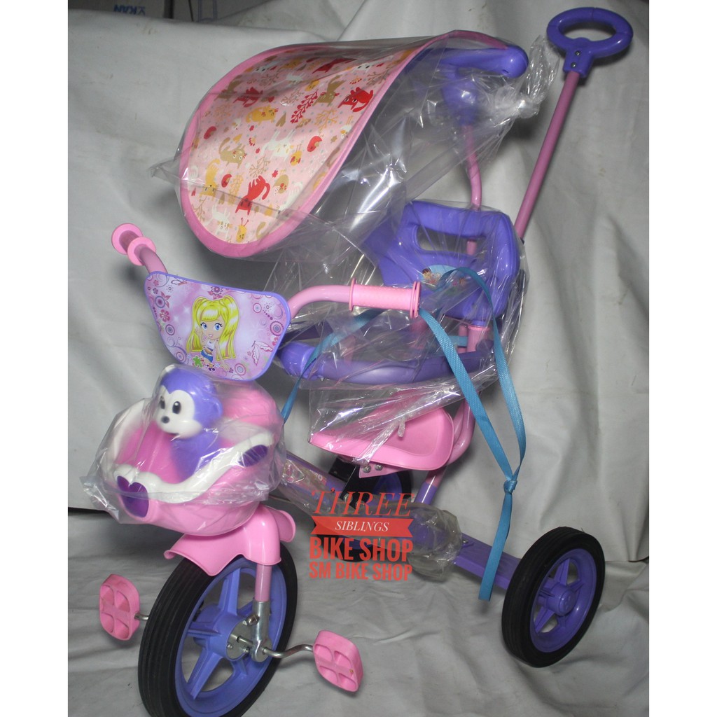 Sepeda Roda Tiga BMX Anak PMB 922 Monkey WARNA PINK