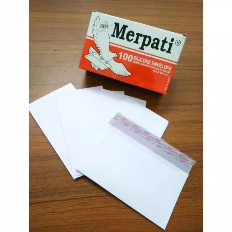 

[COD] Amplop Merpati Lem Tanggung ukuran 152x90mm