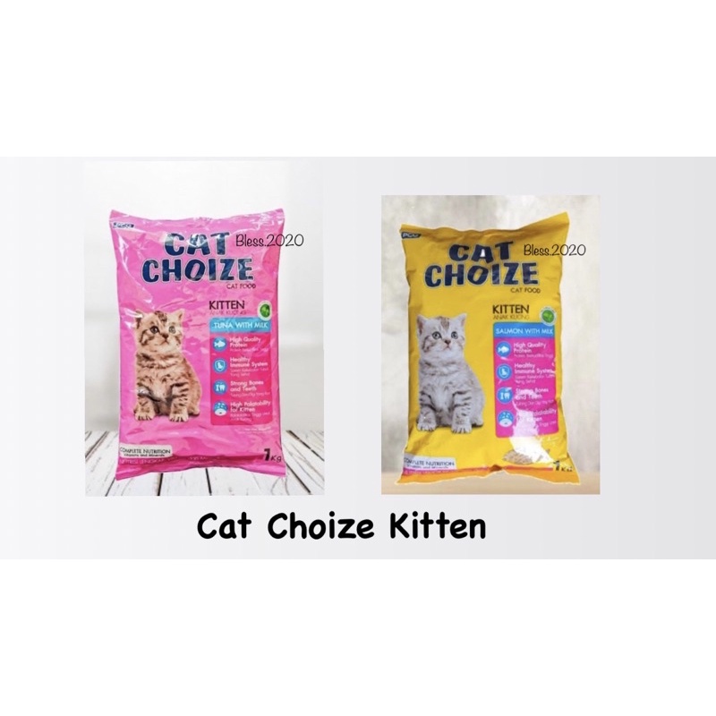 promo   freshpack cat choize kitten tuna atau salmon 1kg   cat choize salmon with milk freshpack   c