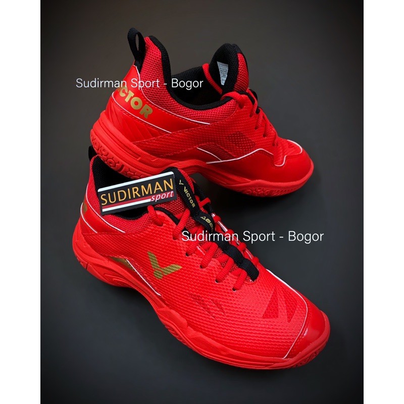 New Sepatu Badminton Victor A 660 / A660 / A 660 D / A660 D (High Risk Red)