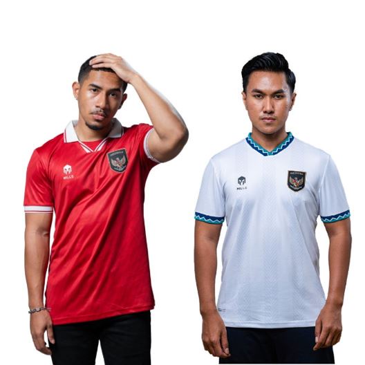 MILLS JERSEY TIMNAS GARUDA INDONESIA REPLICA VERSION INA
