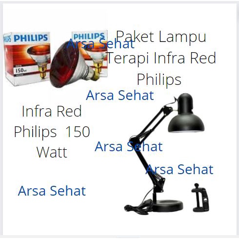 Jual Paket Lampu Terapi Infrared Philips Tiang + Bohlam Philips ...