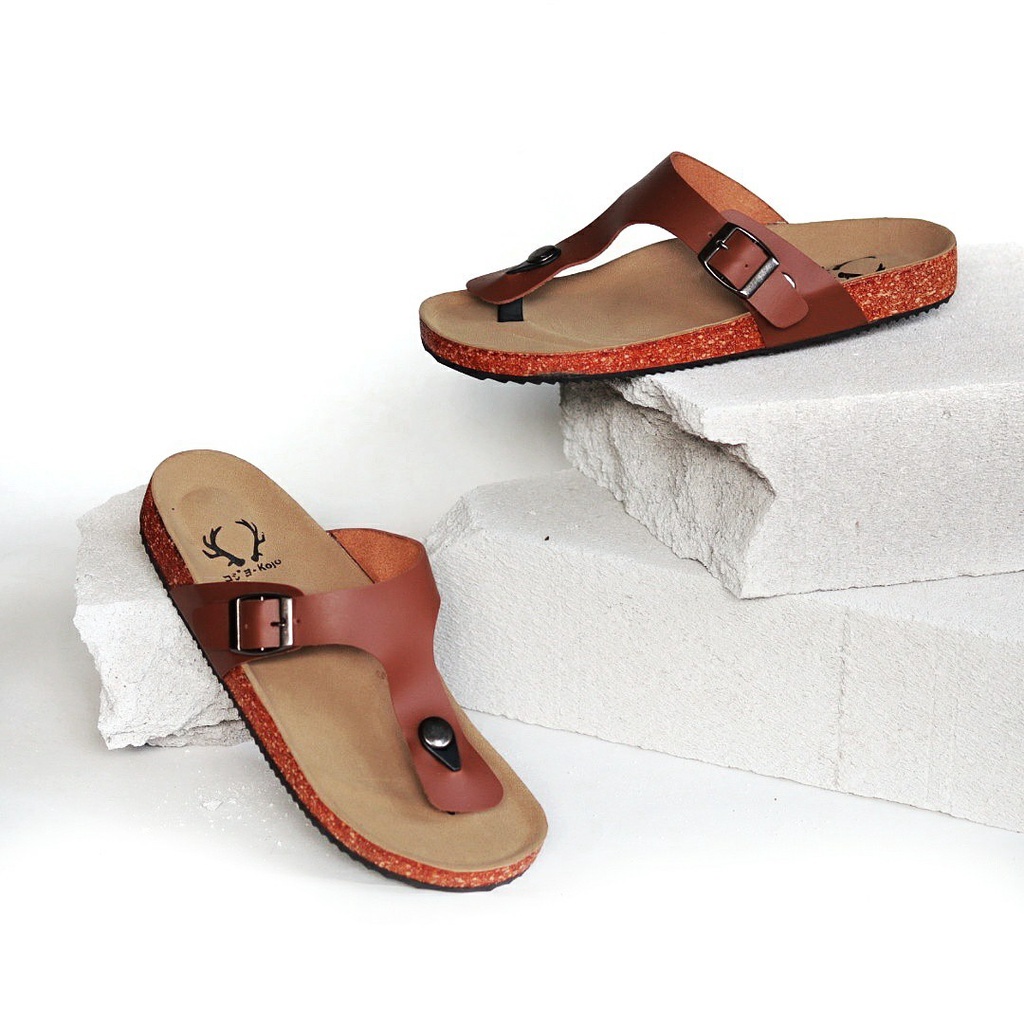 KOJO HIRO 1 - Sandal Pria Jepit Murah - Sandal Casual Pria Cowok Flip Flop Original Terbaru