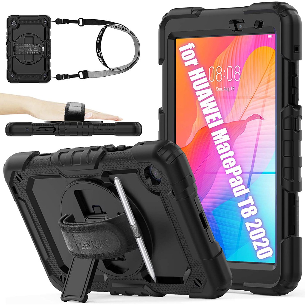 Case Huawei Matepad T8 8 inch 2020 Armor Heavy Duty Full Body Protection Shockproof Kids