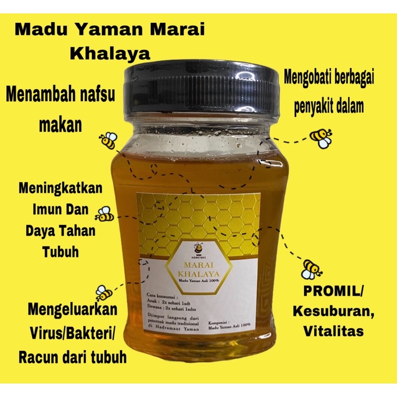 MADU YAMAN SUMROH FAKHIR / MADU ASLI YAMAN 100%