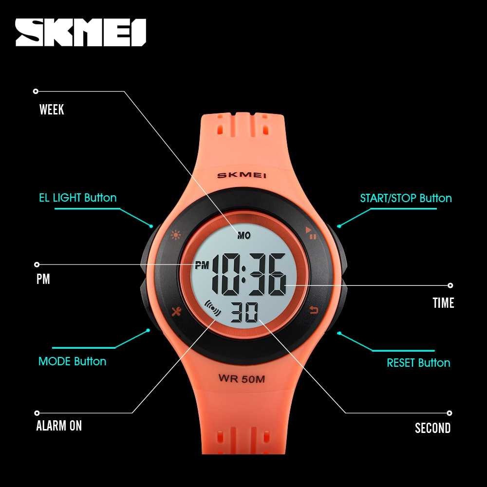 SKMEI Kids Jam Tangan Sporty Anak JT 139 Jamtangan Olahraga Digital Skmai Jam Keren Waterproof