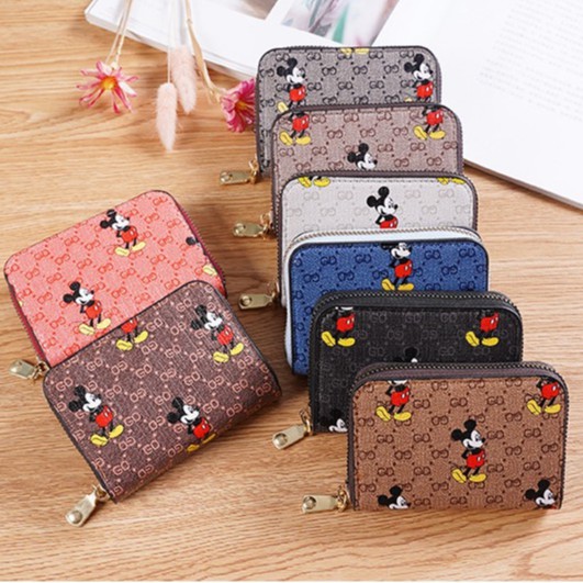 CYS Dompet Wanita Kulit Import ABG Premium Fashion Korea Murah Dompet Koin Mini Resleting D47