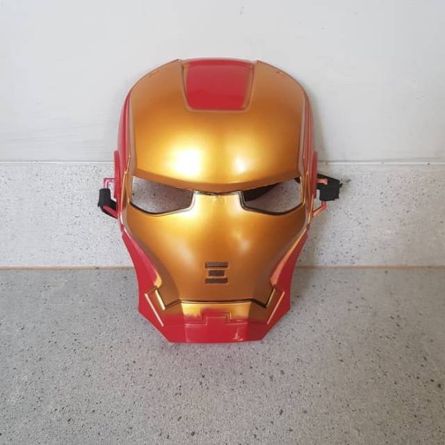Mainan Anak Topeng Ironman - Mainan Topeng Superhero Ironman