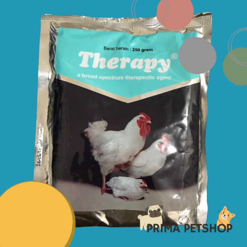 THERAPY 250g obat pilek, kedinginan ayam dari medion