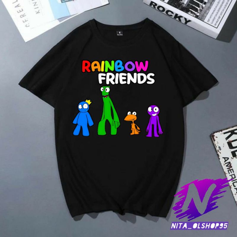 rainbow friends game kaos anak baju anak rainbow friends roblox