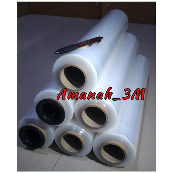 

Promo PLASTIK WRAPPING 50 CM X 300 METER STRETCH FILM Limited