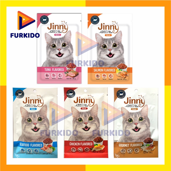 Jerhigh Jinny Cat Stick 35 Gram - Snack Kucing