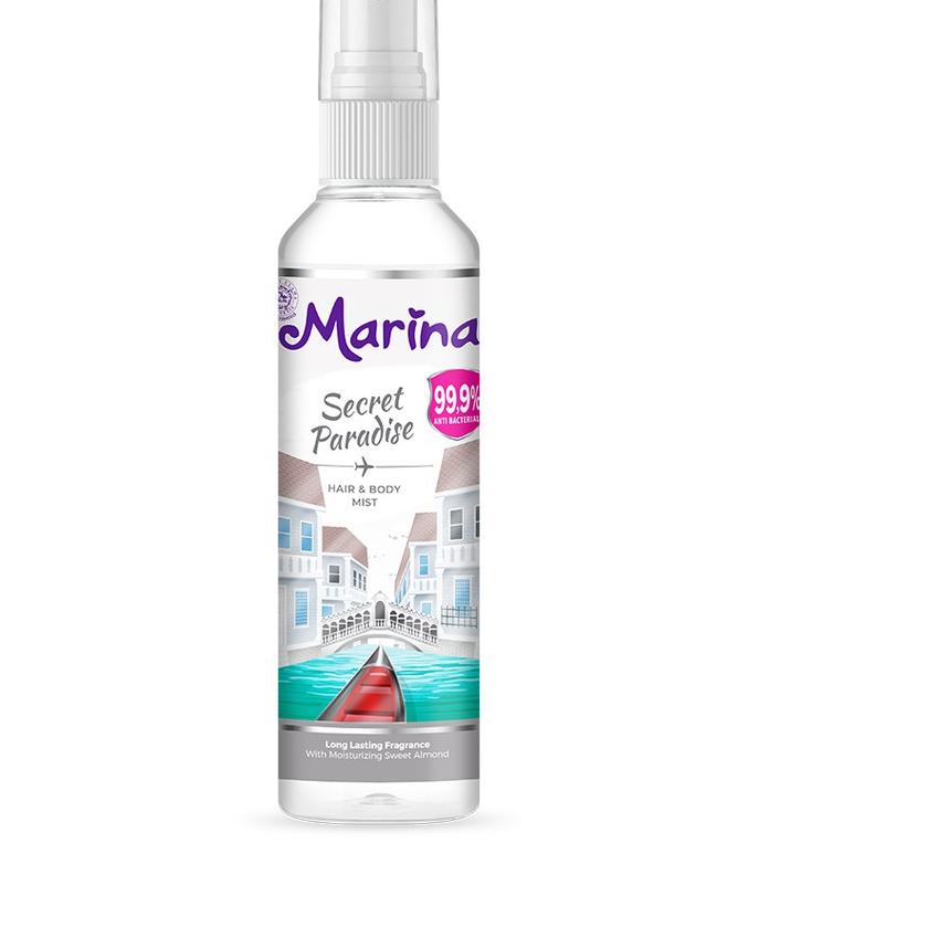 Marina Hair & Body Mist Cologne Secret Paradise [100 ml / 3 pcs]