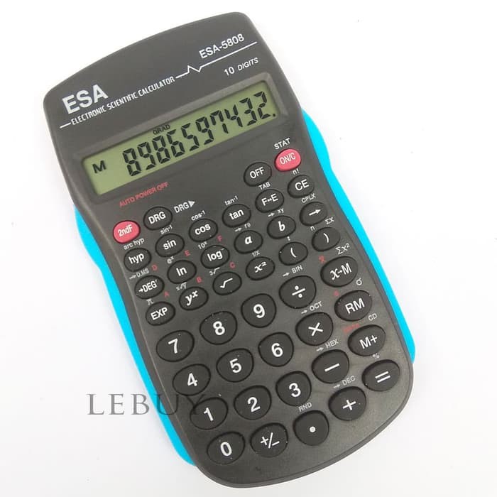 

Kalkulator Ilmiah Robot ESA5808BR