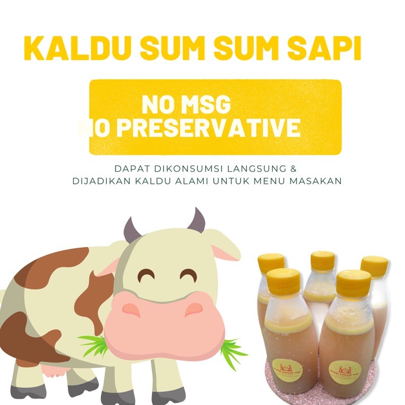 Kaldu Sumsum Sapi Homemade/ Kaldu Tulang Sapi Alami