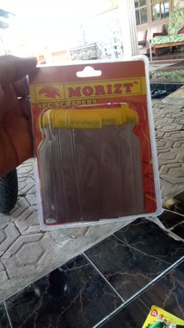 Kapi Cat Set | Pisau Dempul Set | Slipper Dempul Set 4pcs Stainless