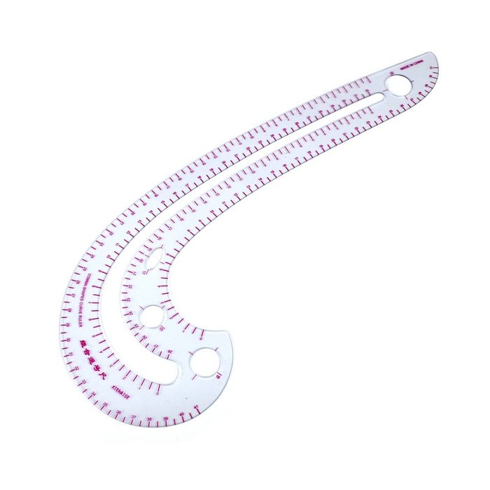 

Penggaris Jahit Koma - Quilting Ruler - Comma Shaped Ruler No. 3234