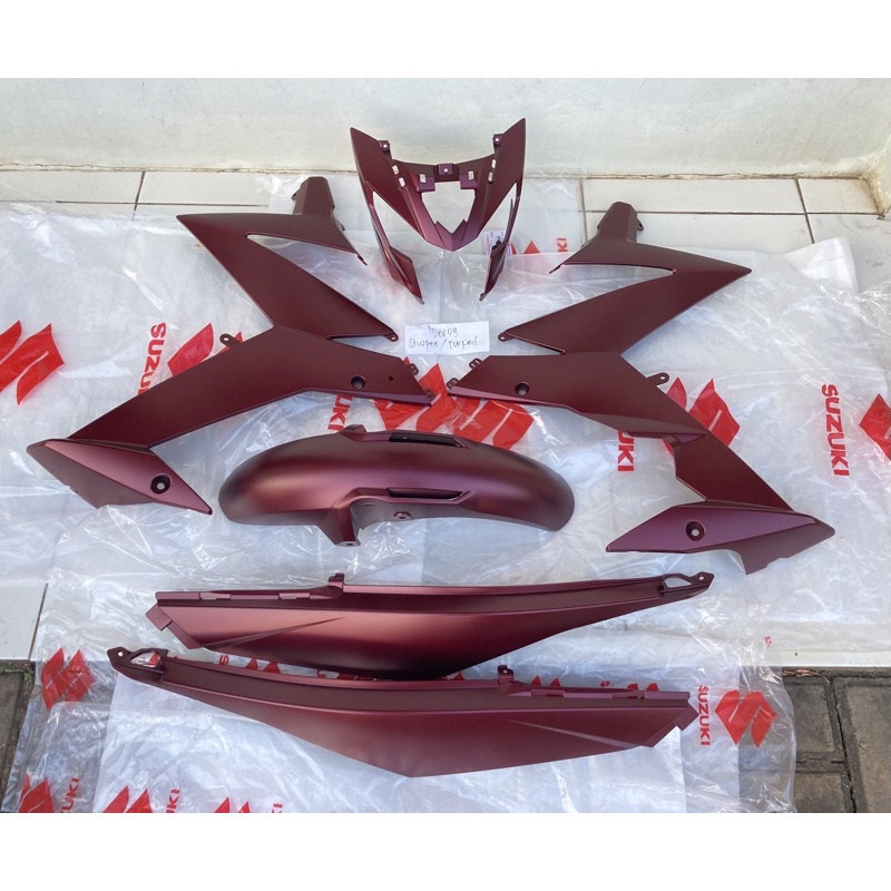 Cover Body Belakang Sayap Depan Spakbor Batok Satria Fu injeksi Body Lengkap Satria Fu Fi Fullset