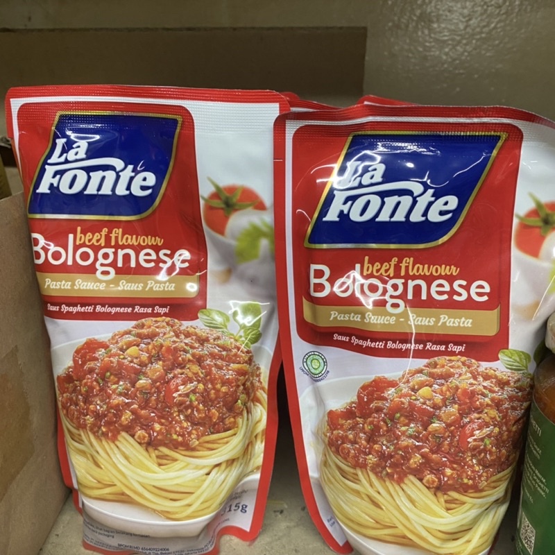 

(315gr) La Fonte/ Saus Pasta La Fonte/ Pasta Sauce