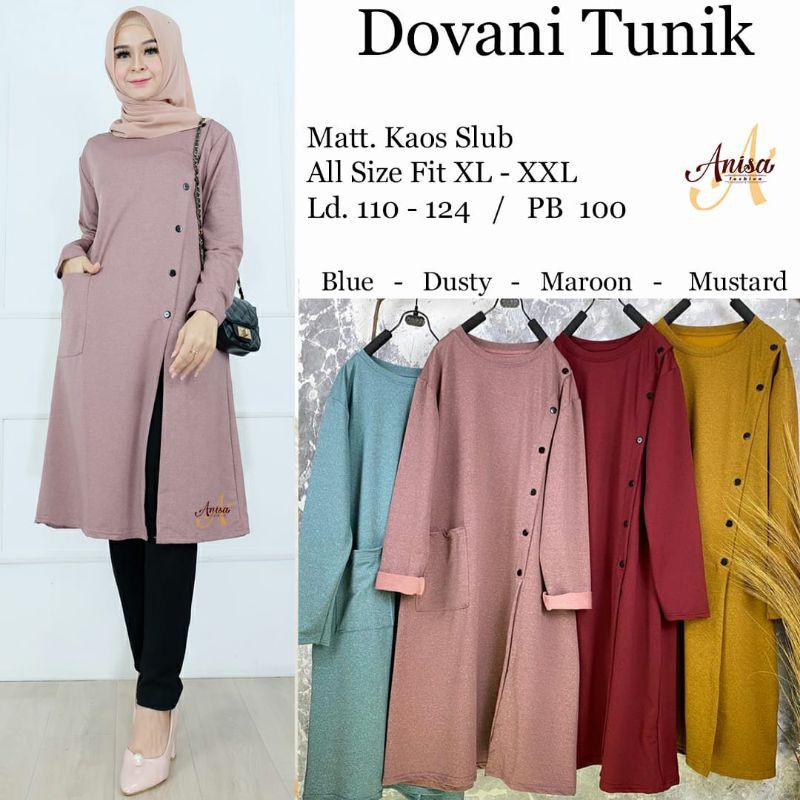 Dovani tunik by anisa fashion
