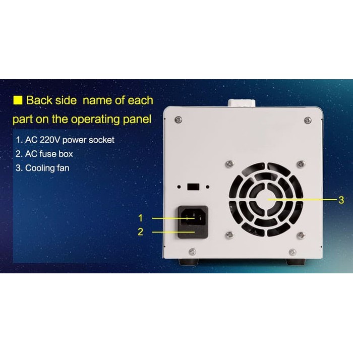 30V 5A ZHAOXIN RPS-3005D Adjustable digital DC power supply