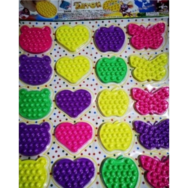 POP IT MINI ISI 20 PCS LEMBARAN POP IT MINI MURAH