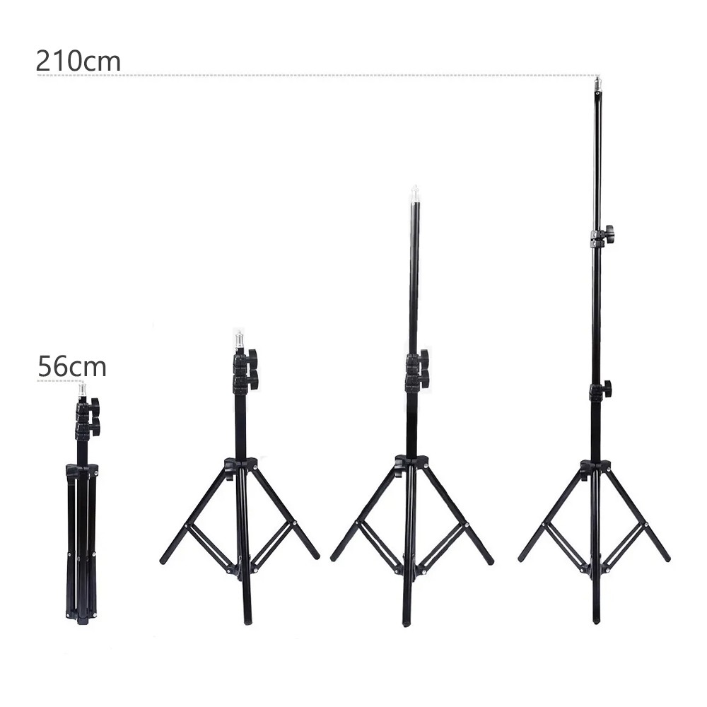 (N) RING FILL LIGHT LED BESAR 26cm/LAMPU MAKE UP + Tripod 55cm / 1.1M / 1.6M / 2.1M