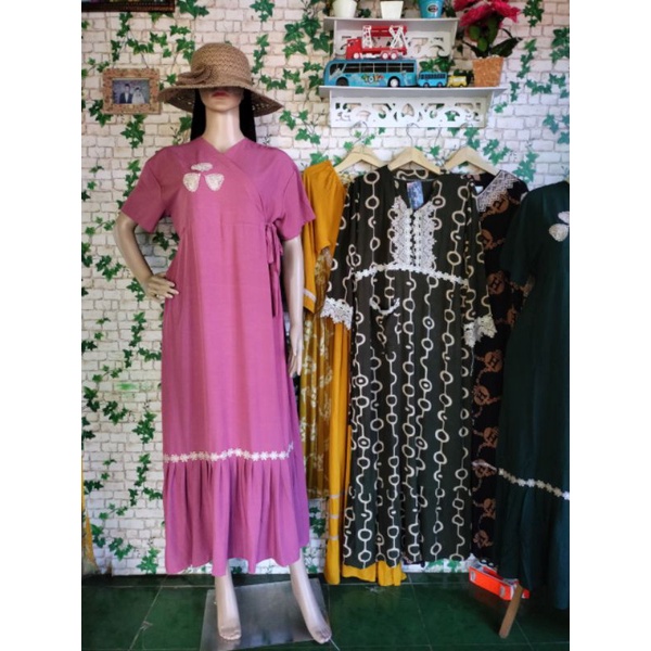 DRESS KIMONO TERBARU ORIGINAL SYAHIRASHOP HOMEMADE murah syahirashop