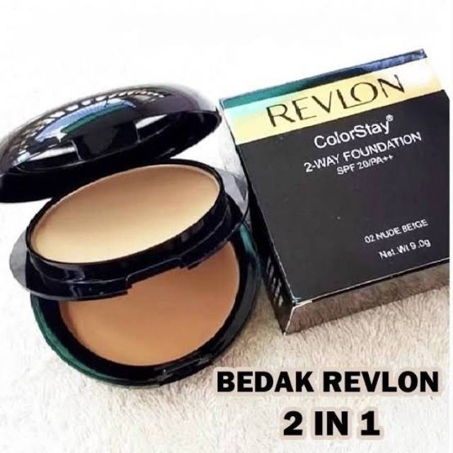 BEDAK REVLN TWC 2in1-Colorstay 2 Way Foundation Powder/BEDAK FOUNDATION TWO WAY CAKE