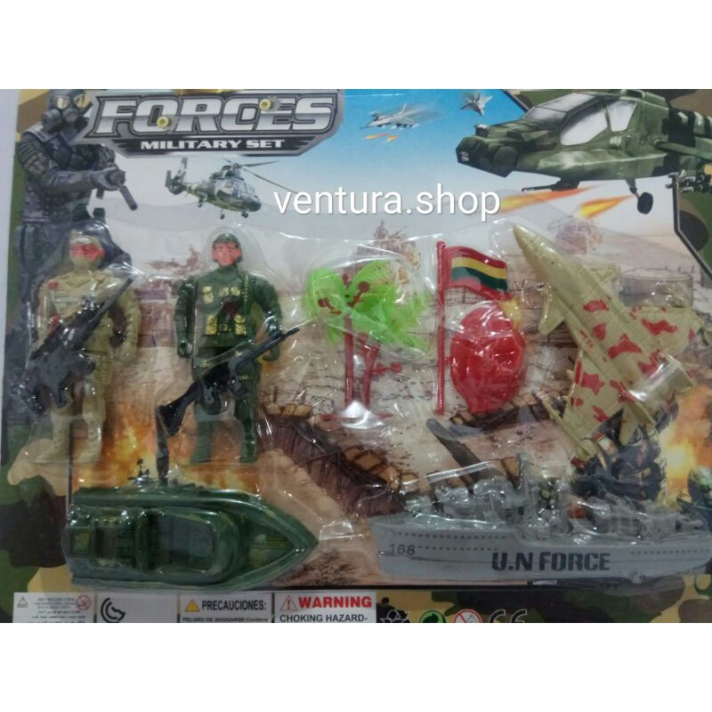 (COD)MILITARY SET MAINAN TENTARA SET