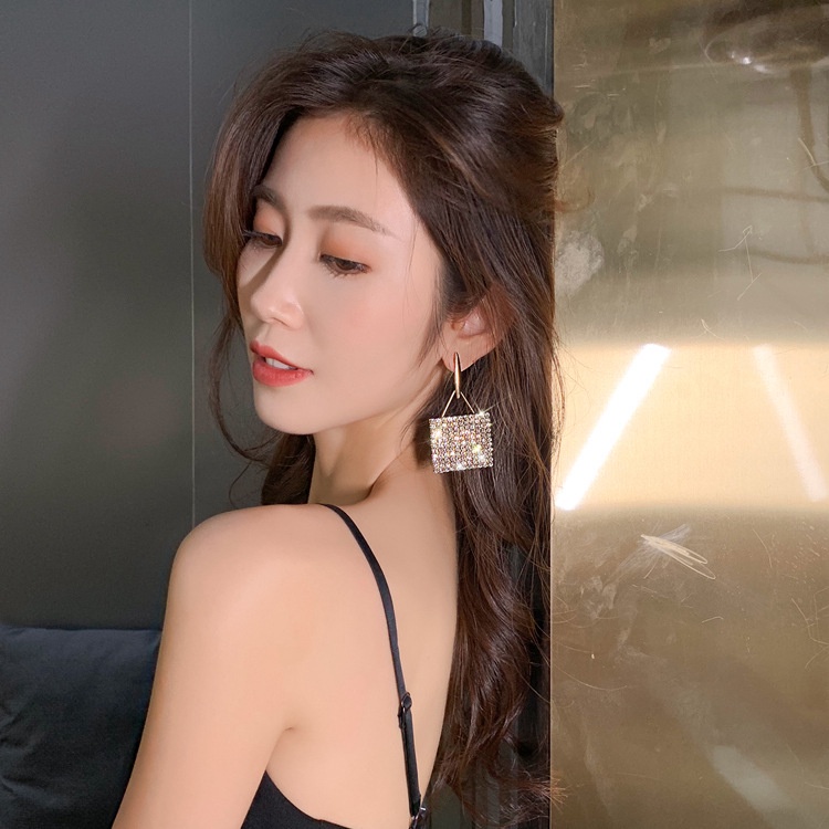 Gaya Korea bermutu tinggi anting-anting untuk wanita anggun online influencer cincin telinga 2020 ba