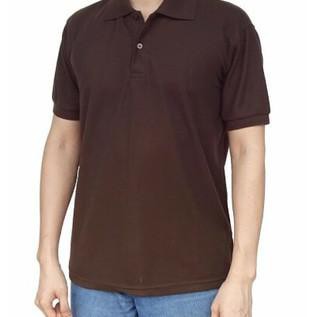 POLO COKLAT TUA polo shirt pria polos - seymu