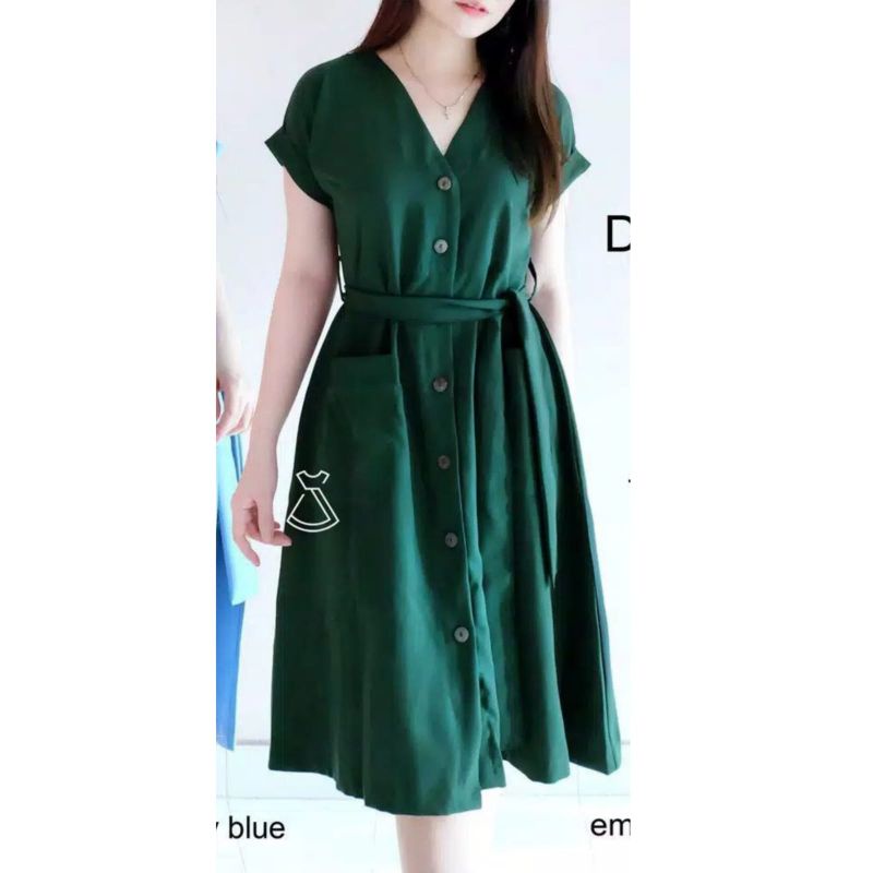 Dress busui fredly korean style daster andin kekinian