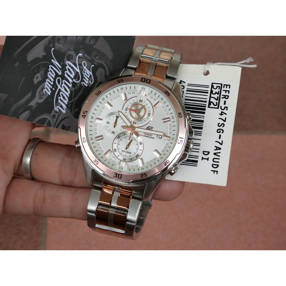 Jual Jam tangan CASIO EDIFICE EFR-547SG-7AVUDF Original EFR-547SG 7AVUDF Terbatas
