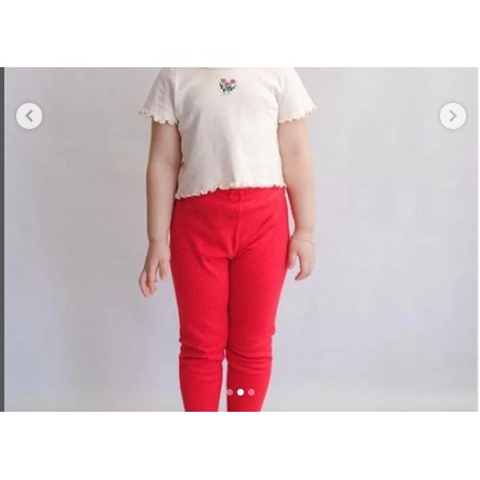 CELANA LEGGING ANAK 3 UKURAN BAHAN SPANDEK PREMIUM