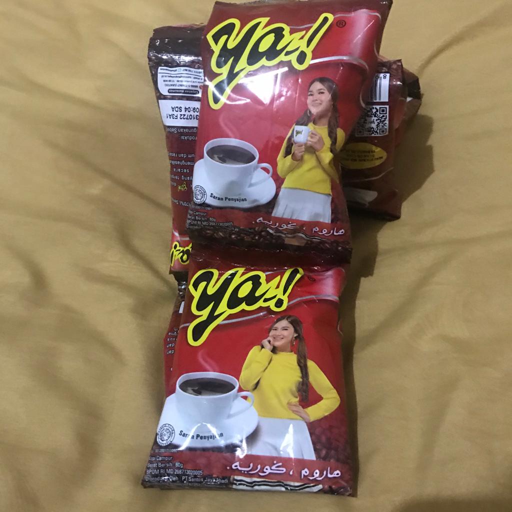 

1 RENTENG/ 1 RENCENG YA MERAH KOPI BUBUK BESAR ISI 10PCS