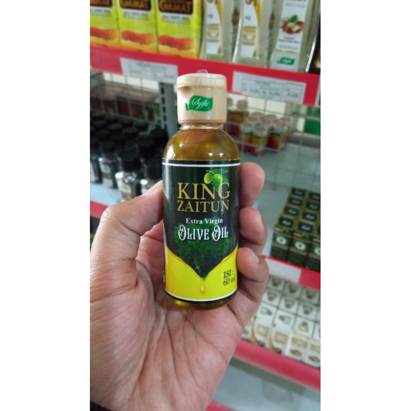 

Minyak King Zaitun extra virgin isi 60ml