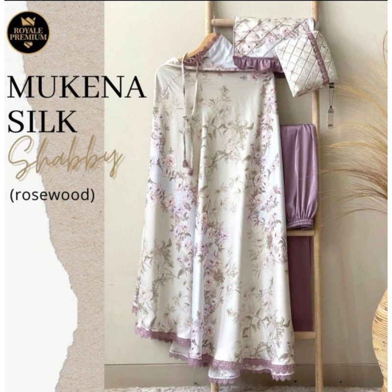 MUKENA SHABBY ROSEWOOD ROYALE PREMIUM