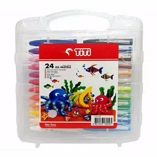 Krayon Crayon Oil Pastel JOYKO 24 Warna